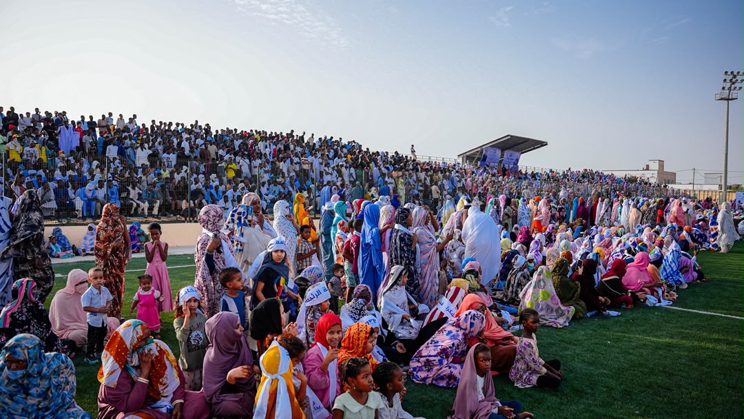 مهرجان جماهيري بنواكشوط دعما لبرنامج عون الذي أطلقه رئيس الجمهورية