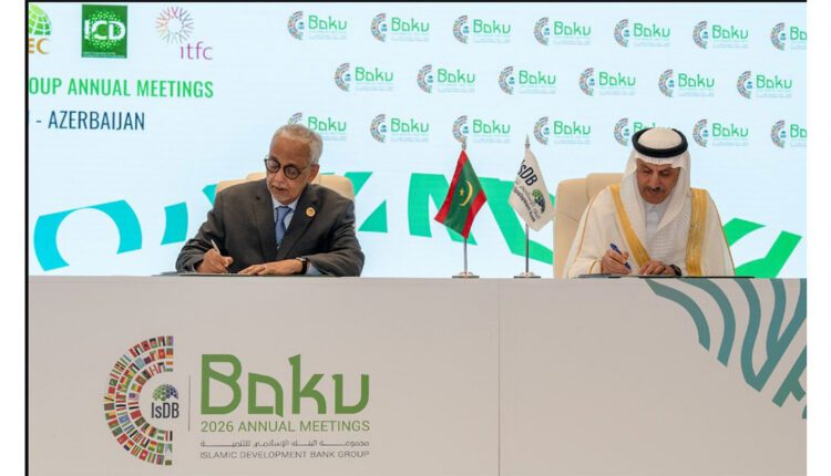 توقيع اتفاقية بين موريتانيا ومجموعة البنك الإسلامي للتنمية لتمويل مشروع كهربة المناطق الريفية المعزولة في موريتانيا