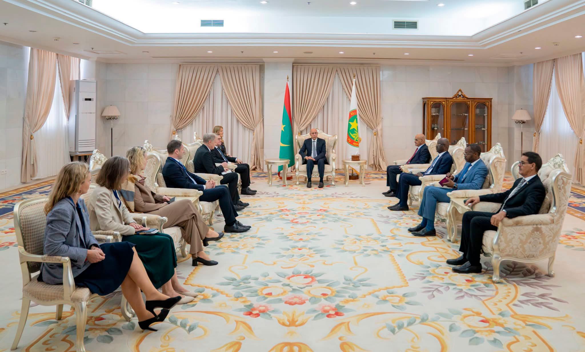 الرئيس غزواني يبحث مع وزير الخارجية الألماني تعزيز التعاون بين البلدين