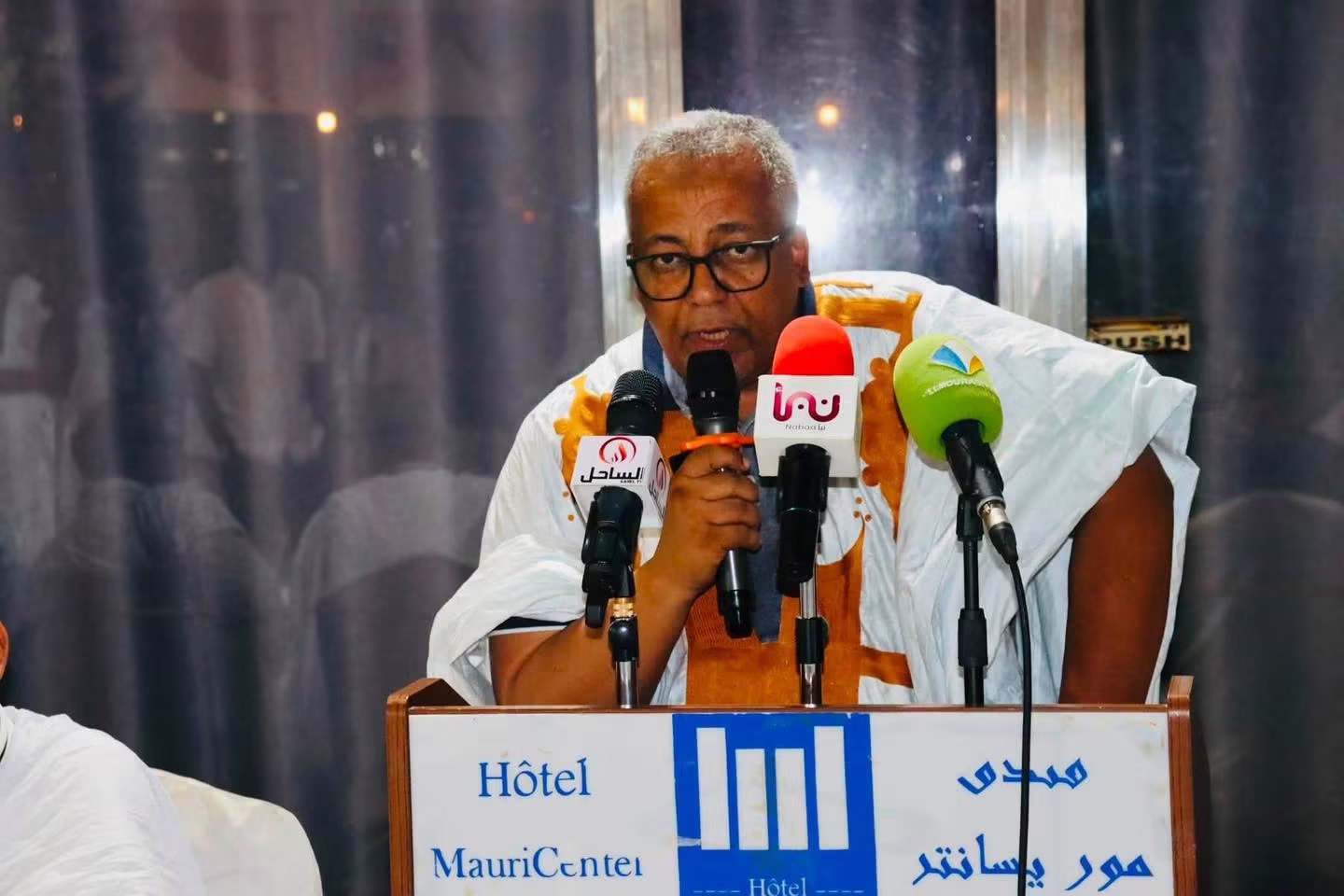 المرشح لمنصب نقيب المحامين محمد الأمين ولد أعمر يستعرض برنامجه الانتخابي قبل يوم الاقتراع