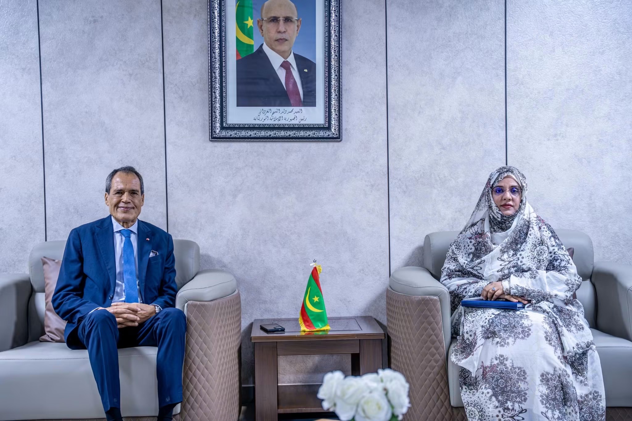 وزيرة التربية تبحث مع السفير المغربي تعزيز التعاون في المجال التعليمي