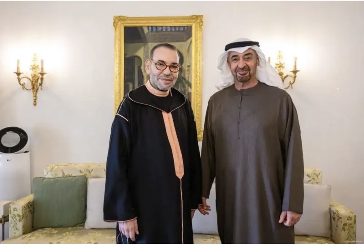 الملك محمد السادس يلتقي رئيس الإمارات خلال زيارة خاصة للمغرب