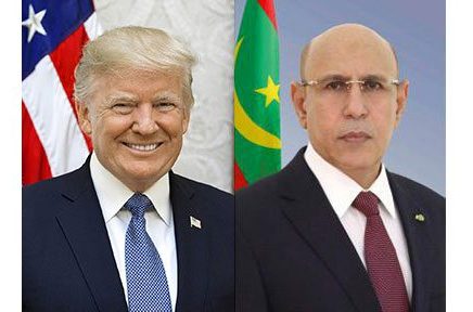 غزواني يؤكد لترامب حرص موريتانيا على تطوير الشراكة مع واشنطن
