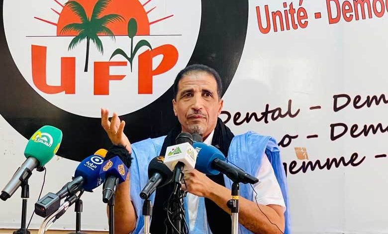 ولد مولود يدعو إلى مقاربة شاملة لتسوية ملف الإرث الإنساني في موريتانيا